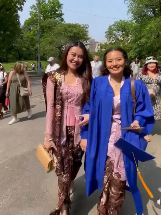 Zahwa Massaid Memesona Dibalut Kebaya Pink. [@aaliyah.massaid]