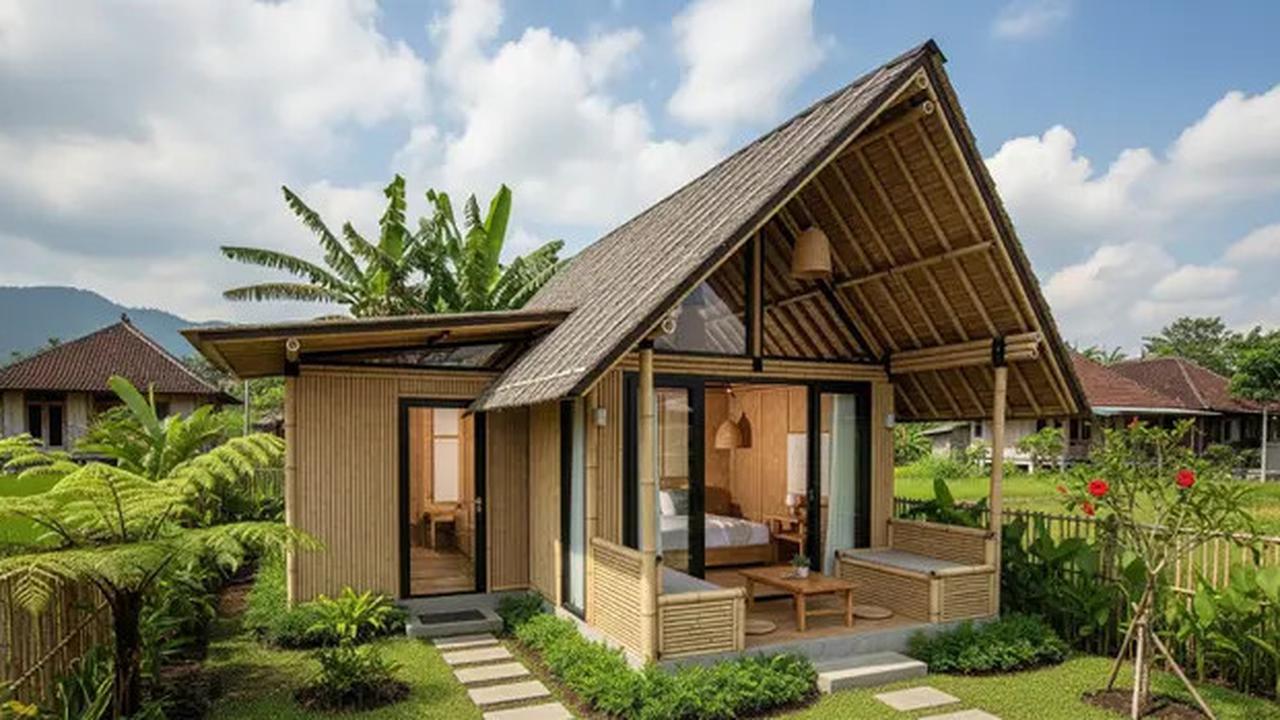 8 Inspirasi Rumah Kecil Bergaya Modern yang Tetap Asri dan Hemat Biaya di Kampung