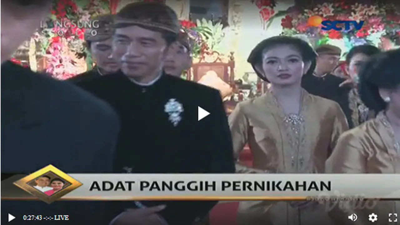 Selvi di pernikahan Kahiyang Ayu