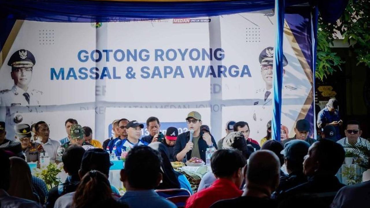 Wali Kota Medan Rico Waas Manfaatkan Gotong Royong untuk Serap Aspirasi Warga