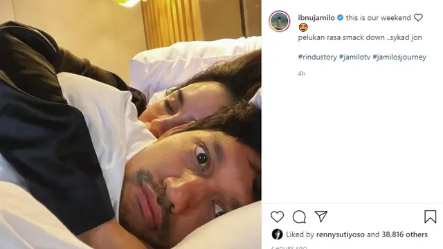 Ibnu Jamil -  Ririn Ekawati (Foto: Instagram/@ibnujamilo)