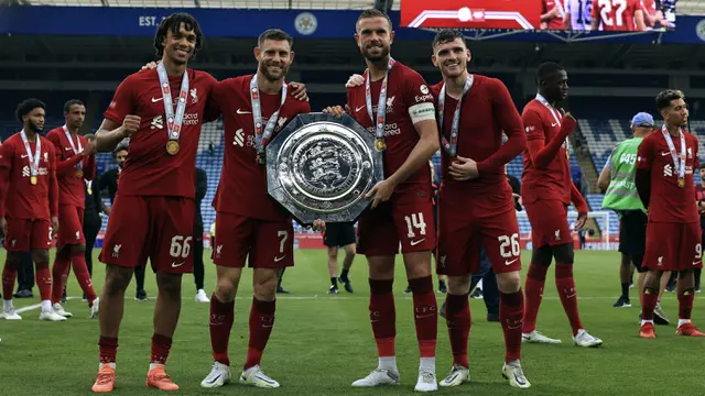 Liverpool Juara Communiy Shield Usai Kalahkan Manchester City