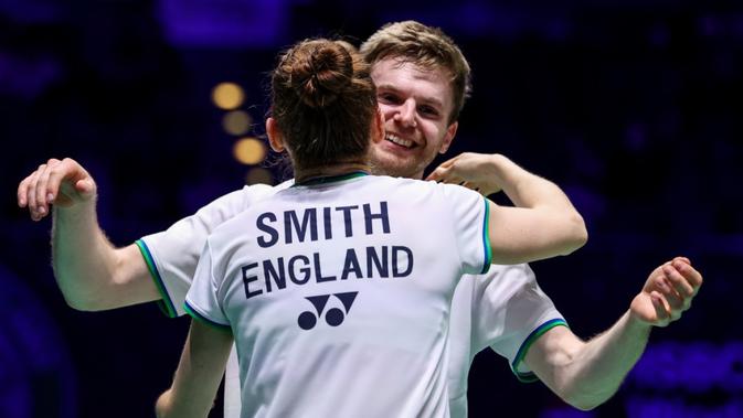 Ganda campuran Inggris, Marcus Ellis/Lauren Smith. (BWF)