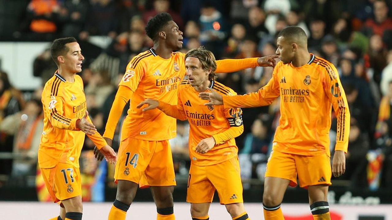 Hasil Liga Spanyol: Real Madrid Menang Dramatis 2-1 atas Valencia, Bermain 10 Pemain hingga Gagal Penalti
