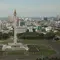 Tanpa menuliskan apa pun,&nbsp;Menteri Pertahanan (Menhan) Prabowo Subianto mengunggah foto Monumen Nasional (Monas) di hari ulang tahun Jakarta. (Instagram @prabowo)