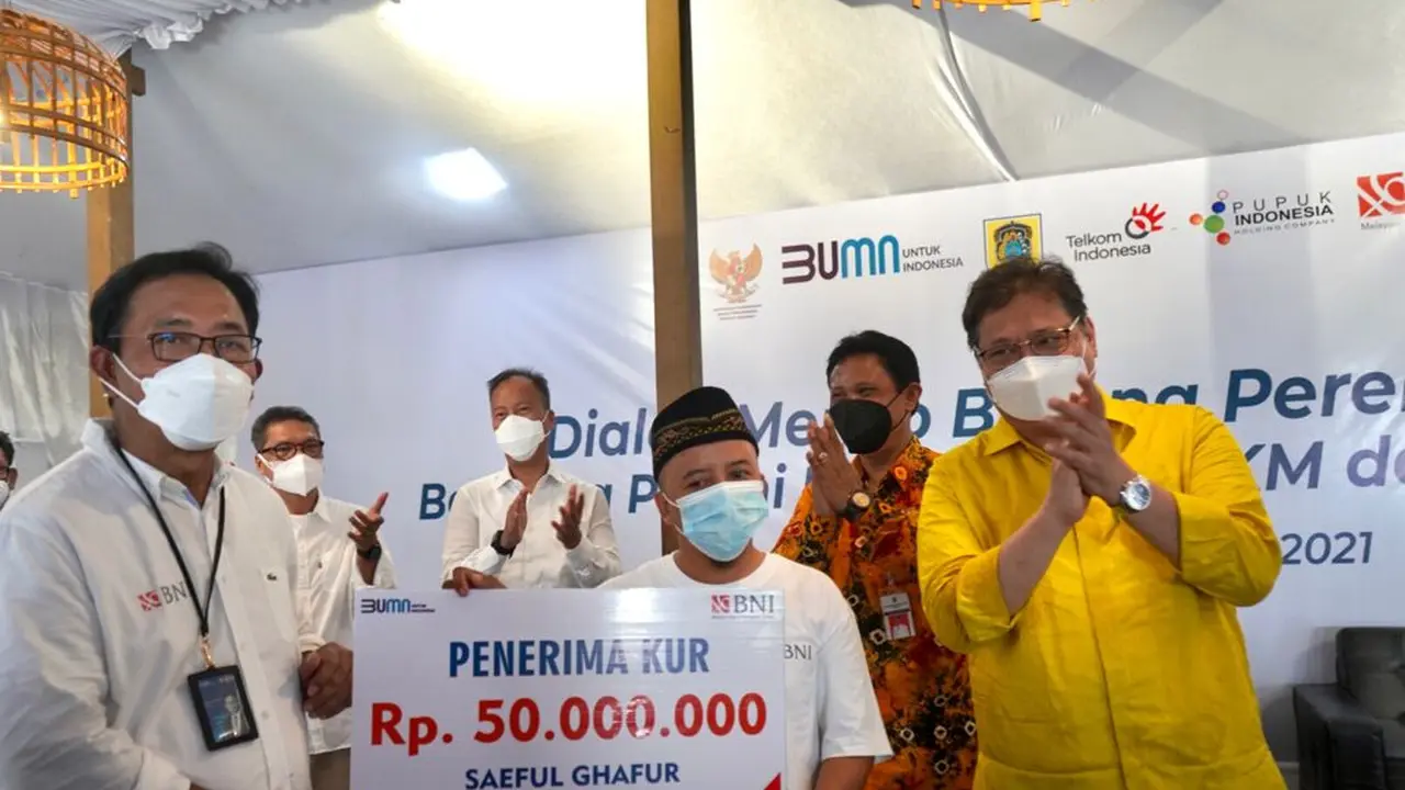 Menteri Koordinator Bidang Perekonomian, Airlangga.