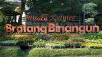 Lokasi wisata kuliner Bratang Binangun Surabaya. (Dian Kurniawan/Liputan6.com)
