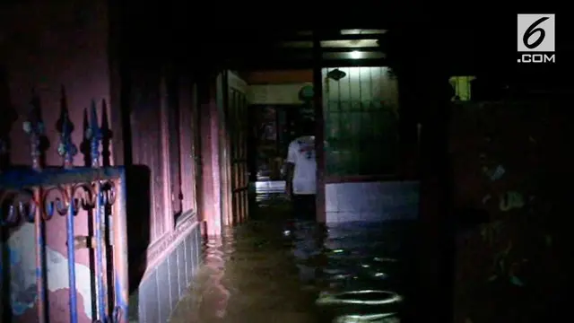 Ratusan Rumah Warga di Karawang Terendam Banjir.