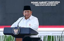 Sidang Kabinet, Prabowo Ancam Cabut Izin Perusahaan Terlibat Karhutla