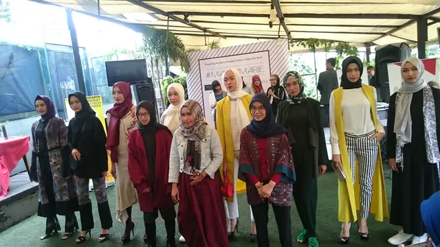 Postal modest fashion internasional di Indonesia