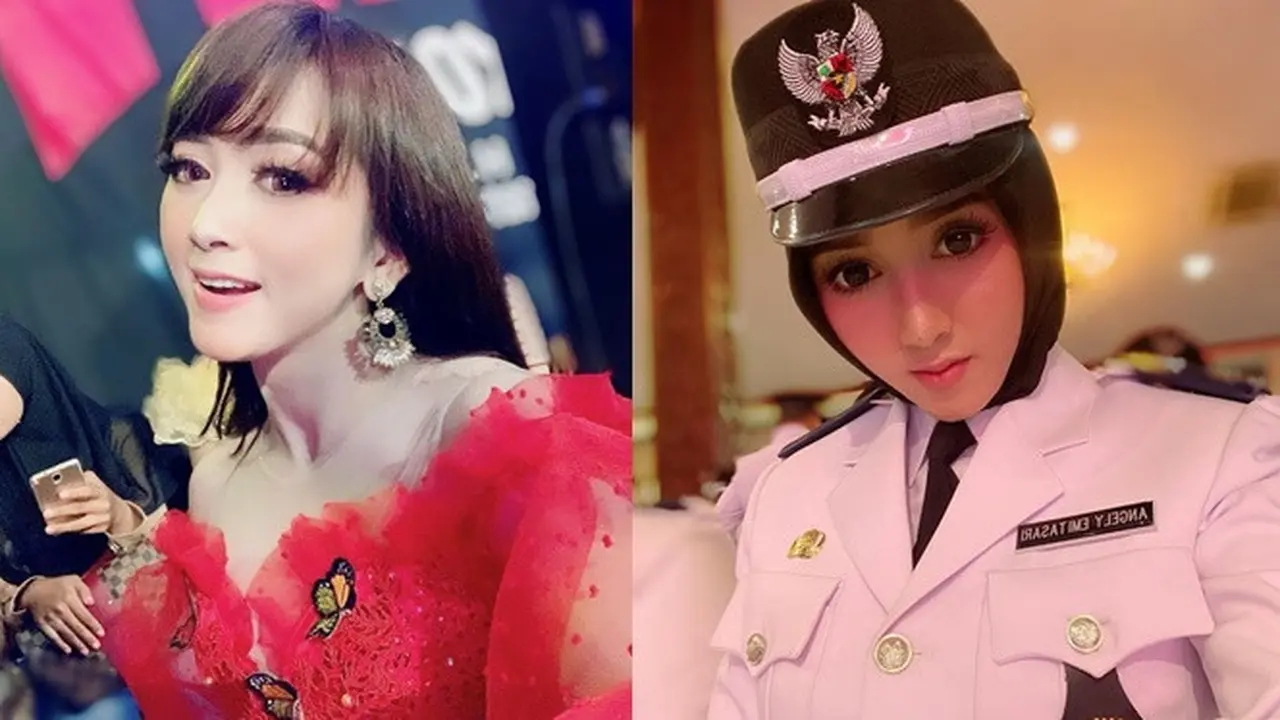6 Pesona Angely Emitasari, Pedangdut Asal Lamongan yang Kini Jadi Kepala Desa