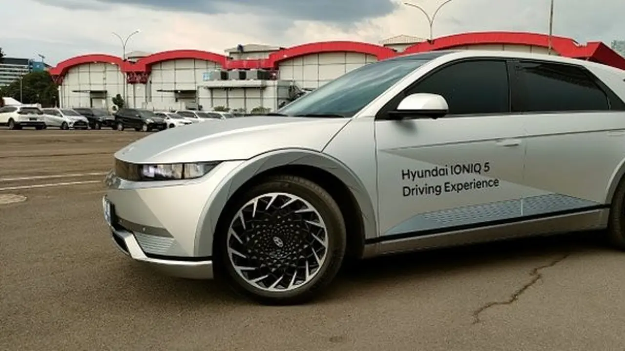 mobil listrik Hyundai Ioniq 5 made in Indonesia. ©2022 Merdeka.com