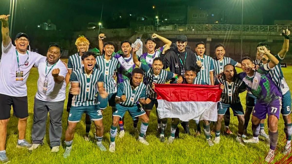 Timnas Sepak Bola 7x7 Indonesia Lolos Semifinal Kejuaraan Dunia 2026, Tantang Brasil