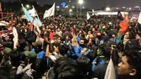 Unjuk Rasa Memanas, Mahasiswa Jebol Pagar DPR