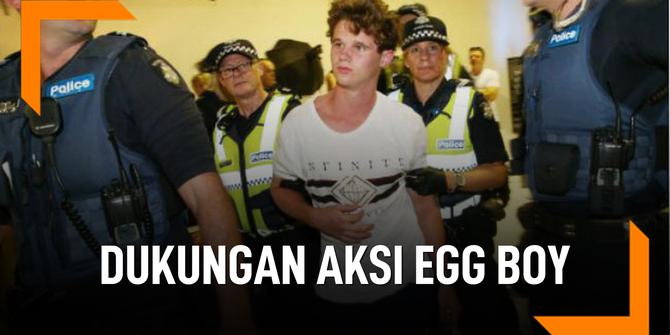 VIDEO Ini Beragam Dukungan Terhadap Aksi Egg Boy