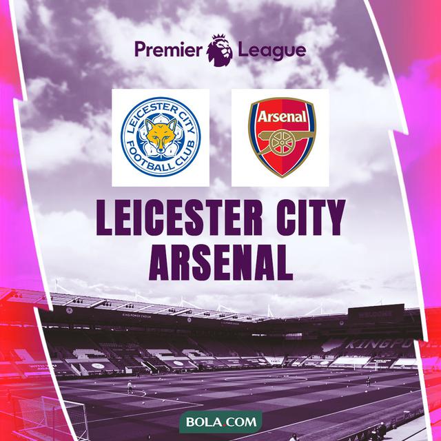 Liga Inggris - Leicester City Vs Arsenal