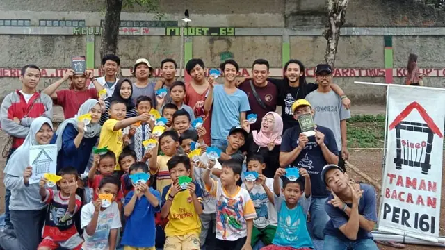 Taman Bacaan Perigi berada di Kota Depok