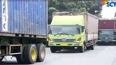 Kendaraan berat dengan muatan dinilai berpotensi memicu kemacetan.