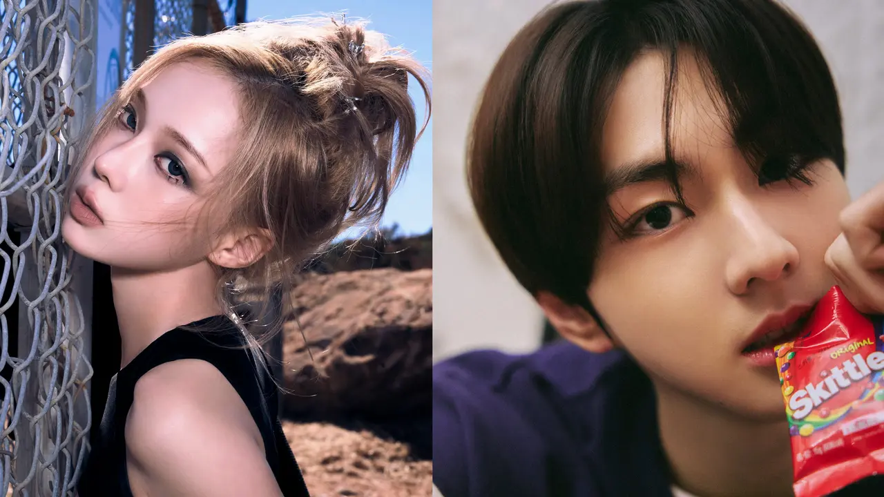 Winter aespa dan Jungwon Enhypen. (SM Entertainment dan Belift Lab via Soompi)