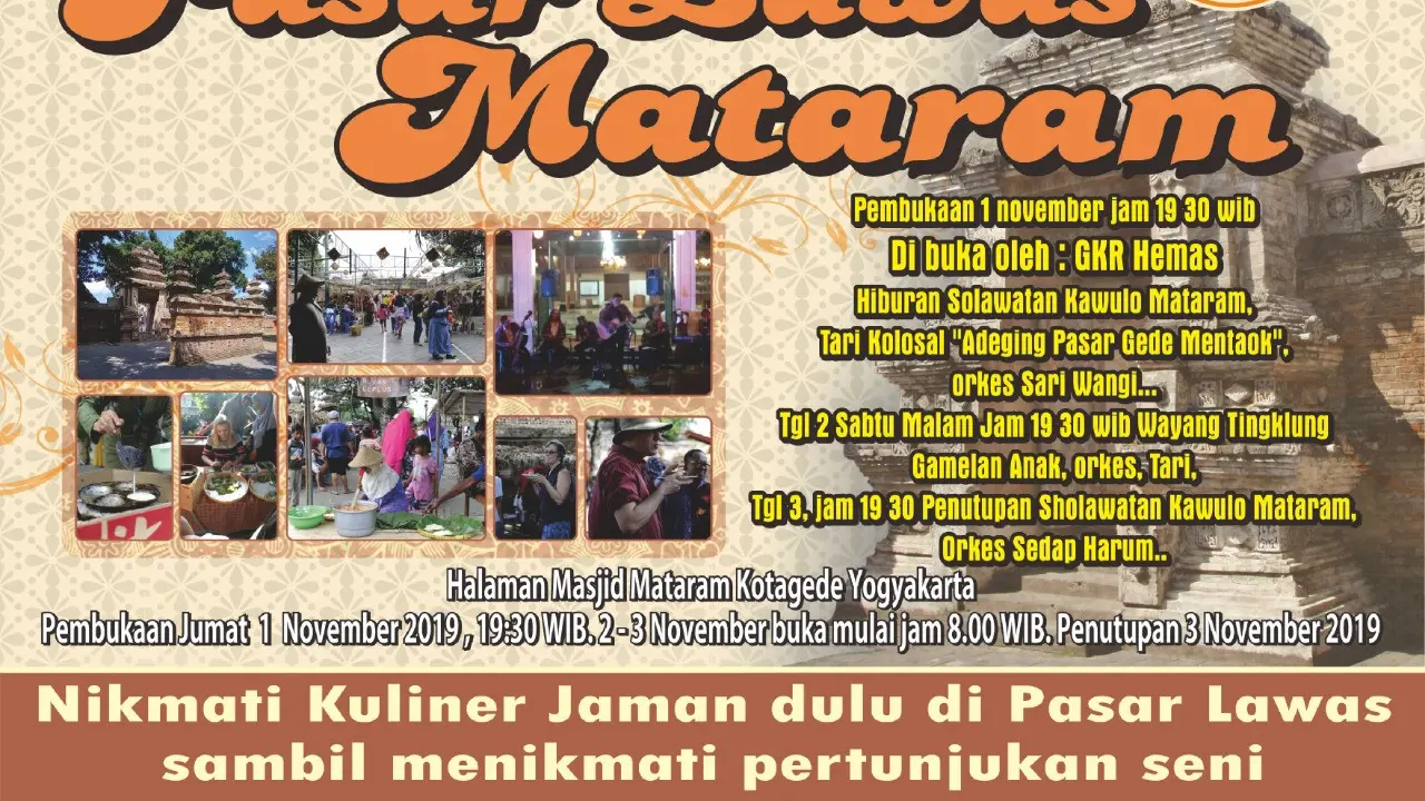 Pasar Lawas Kotagede 2019
