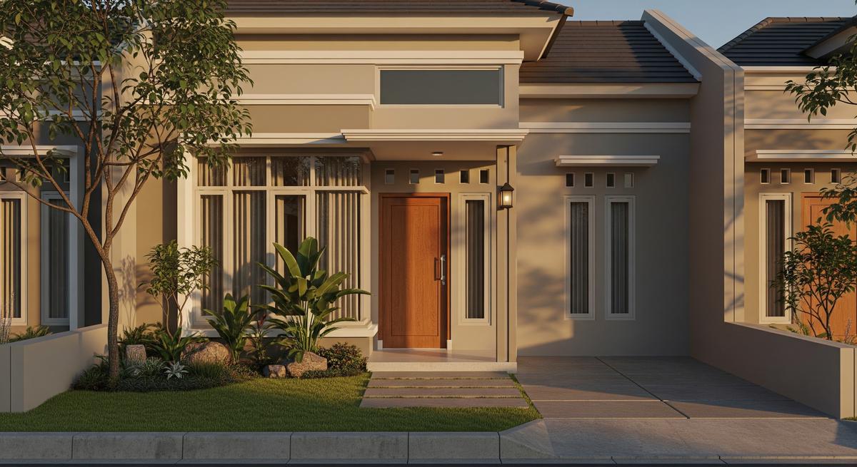 Cat Rumah Warna Greige (Gray-Beige) (Gemini AI)
