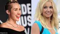 Wah, Miley Cyrus & Britney Spears Berencana Bikin Single Bareng