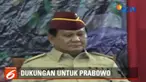 Prabowo menyatakan hal tersebut merupakan suatu kehormatan dan amanah untuk perubahan Indonesia di 2019.