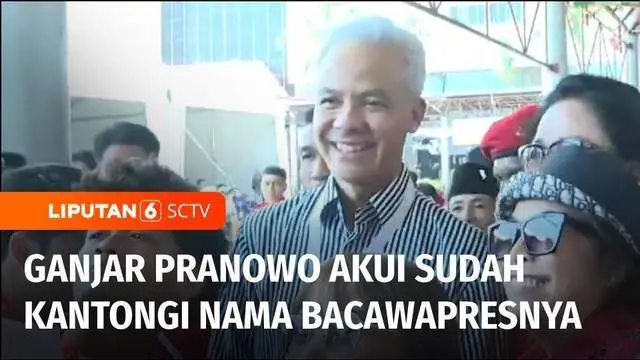 Bakal calon presiden PDI Perjuangan, Ganjar Pranowo sudah mengantongi nama kandidat bakal calon wakil presiden yang akan mendampinginya. Nama Mahfud MD dan Khofifah Indar Parawansa disebut-sebut menjadi calon kuat kandidat pendamping Ganjar.