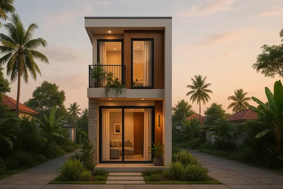 8 Desain Rumah Kecil 4x6 Mewah Estetik Kontemporer di 2025, Ini Model yang Cocok untuk Pasutri Muda