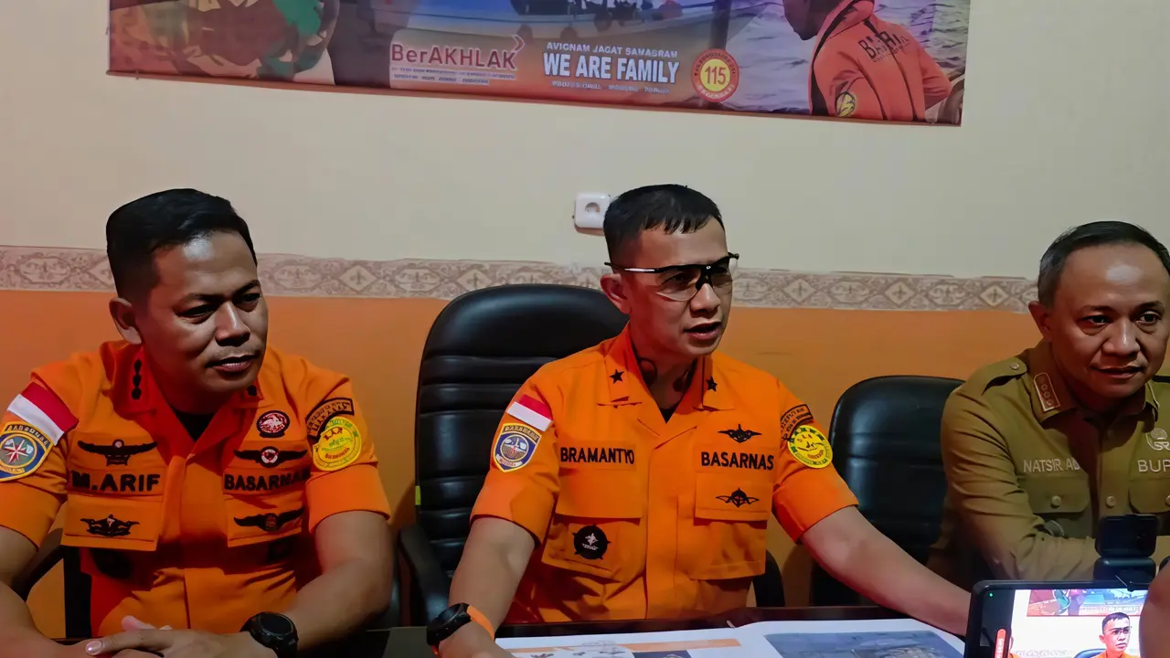 Direktur Operasi Basarnas, Laksamana Pertama TNI Yudhi Bramantyo. (Liputan6.com/Fauzan)