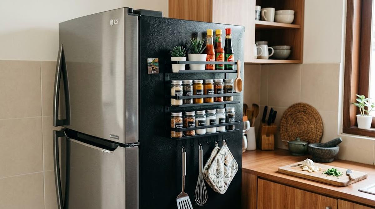 Ide Rak Tambahan untuk Dapur Tanpa Renovasi