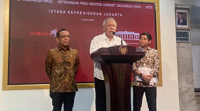 Menteri PUPR sekaligus Plt Kepala Otorita Ibu Kota Nusantara (OIKN) Basuki Hadimuljono. (Foto: Liputan6.com/Radityo Priyasmoro).