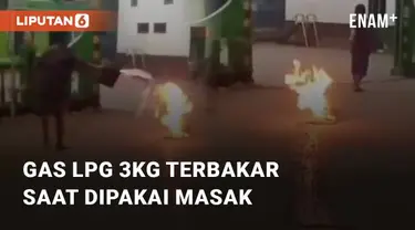 Beredar video viral terkait insiden gas LPG 3kg terbakar. Kejadian ini berada di Panjatan Kulonprogo, Yogyakarta