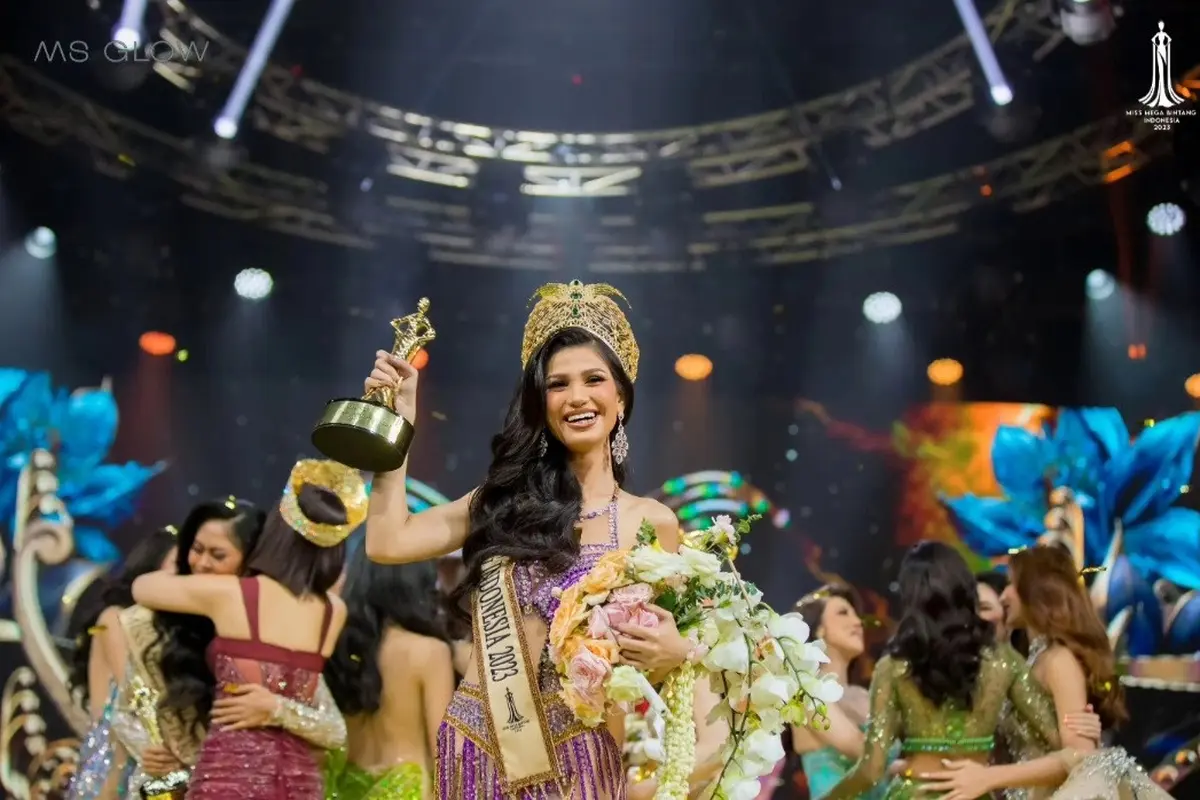 Ritassya Wellgreat berhasil menyabet gelar juara Miss Mega Bintang Indonesia 2023