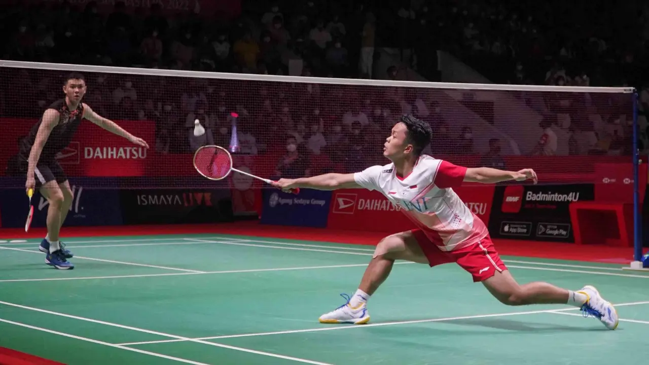 Anthony Sinisuka Ginting - Anthony Ginting - Indonesia Masters 2022 - 10 Juni