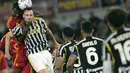 Hasil ini membuat Roma mengemas 60 angka dan kini ada di peringkat lima klasemen sementara Liga Italia 2023/2024. ( Alfredo Falcone/LaPresse via AP)