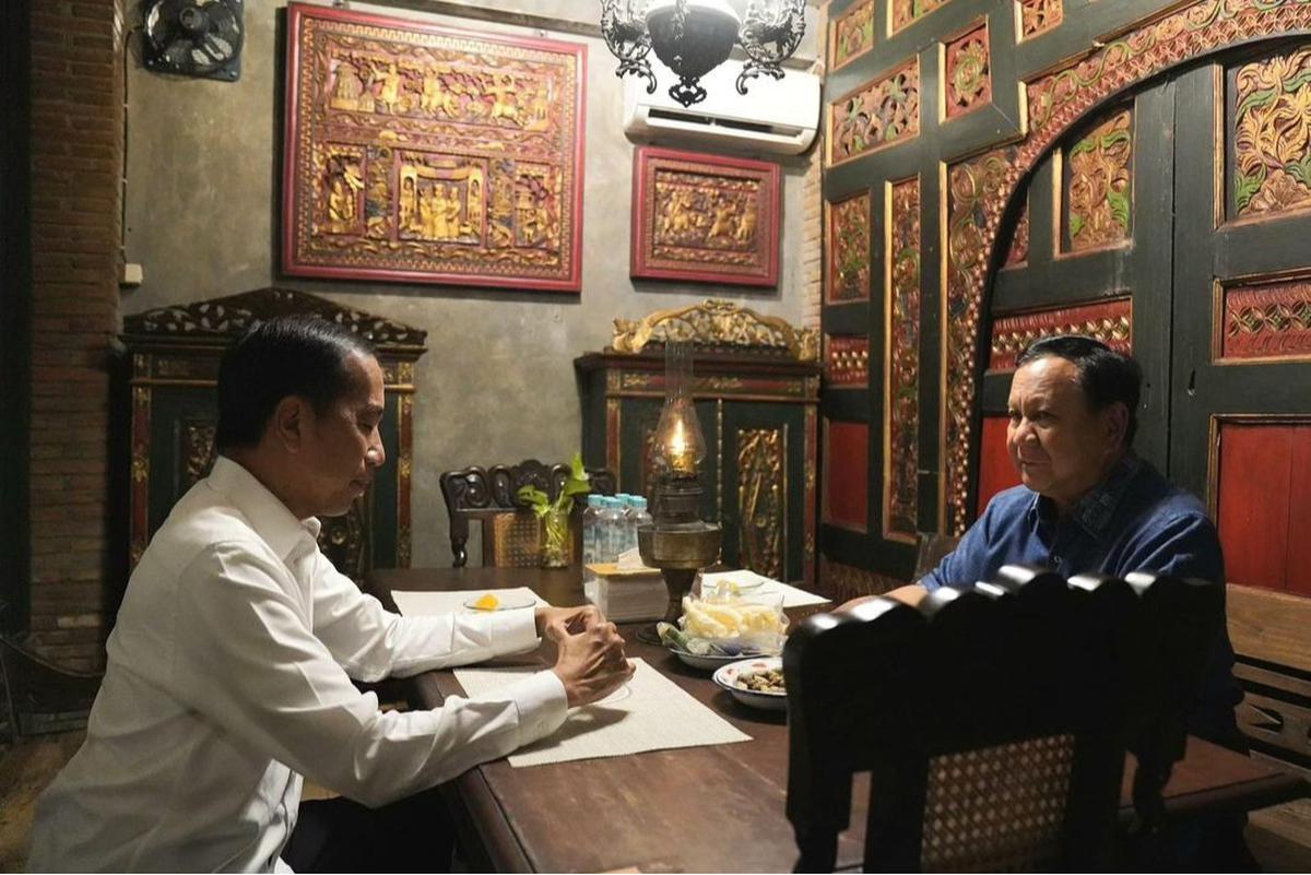 Prabowo bertemu Jokowi di Solo
