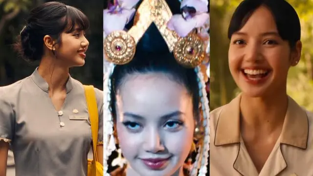 Foto beragam gaya Lisa BLACKPINK dalam perannya di The White Lotus