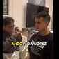 Reaksi Kocak Andovi da Lopez Masuk Daftar Artis Terancam Jadi Pengangguran karena Ikut Demo RUU Pilkada.&nbsp; foto: TikTok @AndovidaLopez