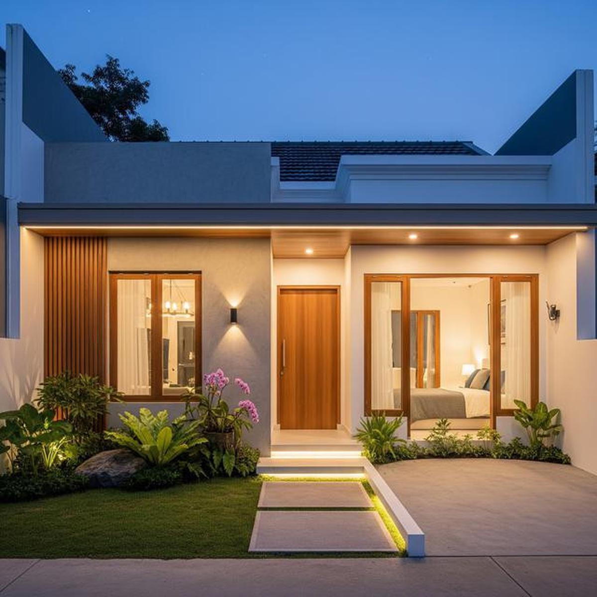 6 Inspirasi Model Rumah Subsidi yang Disulap Jadi Mewah, Bisa Ditiru