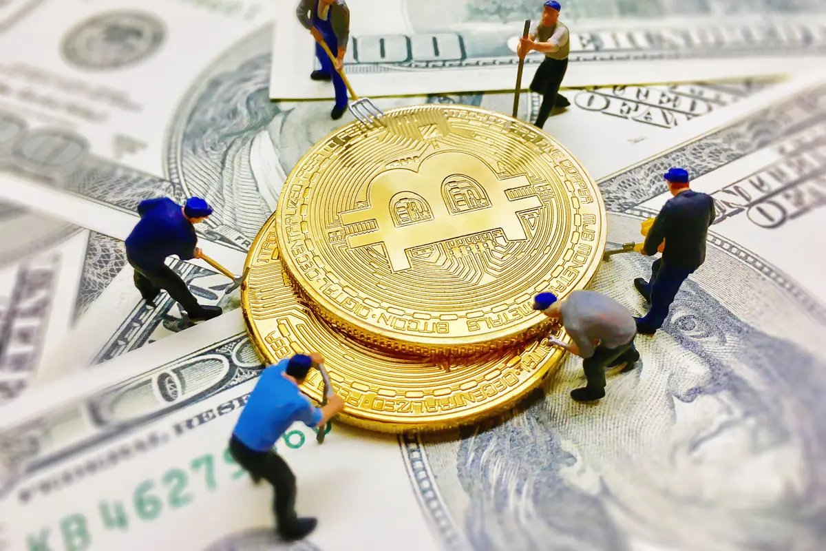 Ilustrasi Kripto atau Penambangan kripto. Foto: Freepik