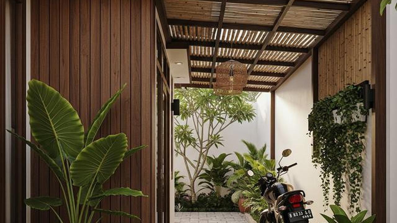 7 Desain Teras Rumah Sempit Tapi Tetap Muat Motor, Gaya Minimalis yang Tetap Praktis