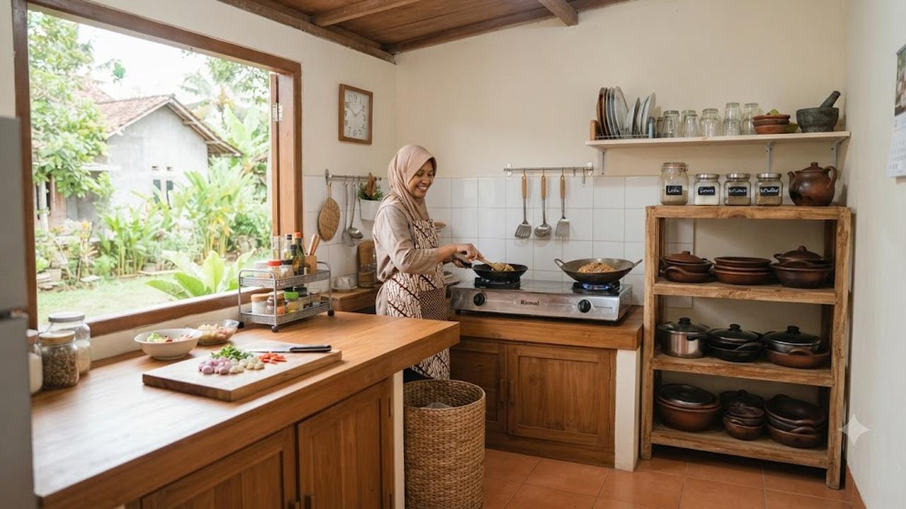 Sisakan Meja untuk Aktivitas Memasak