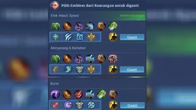 <p>Cek Build dan Skill Ixia. (Doc: Moonton)</p>