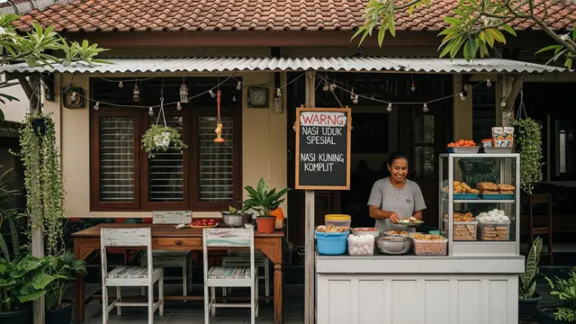 8 Ide Usaha Kecil di Teras Rumah Plus Tempat Nongkrong Sederhana yang Menarik