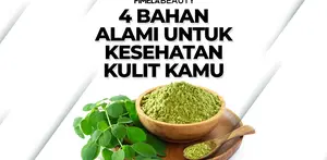 4 bahan alami untuk kecantikan