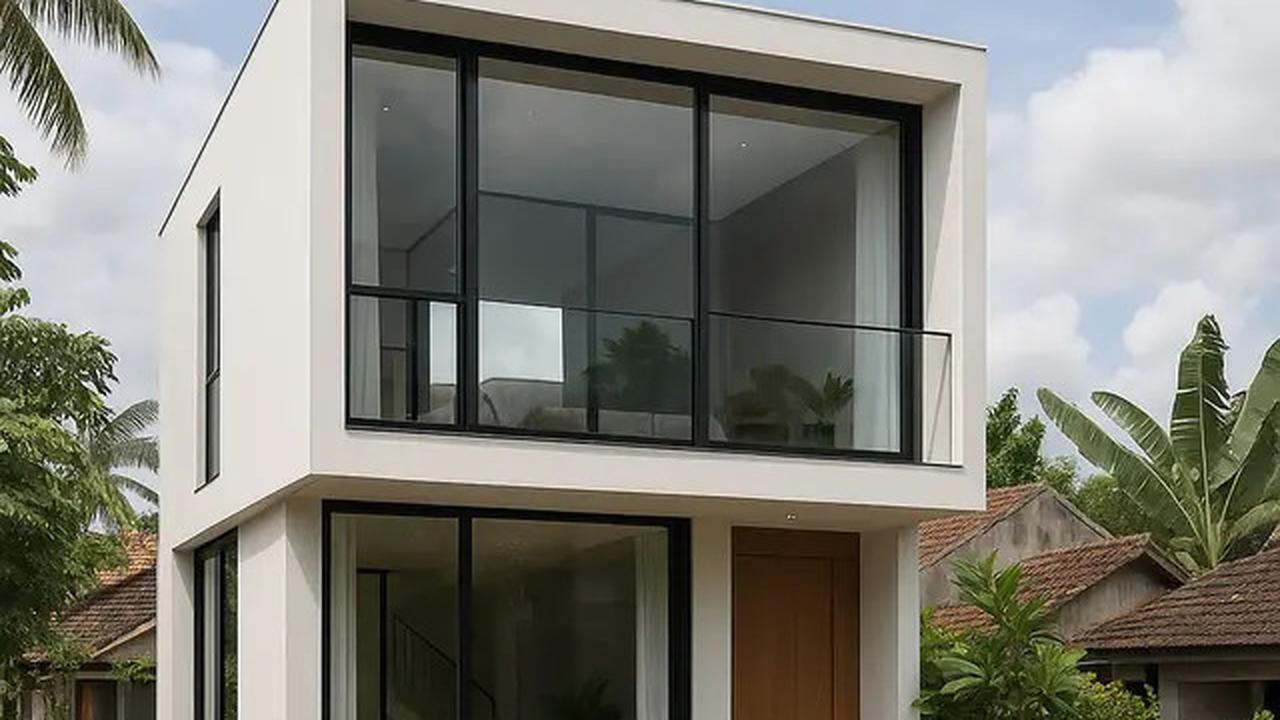 7 Tren Model Rumah Minimalis 2 Lantai di Lahan Terbatas, Tetap Nyaman Meski Tak Luas