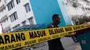 Penyidik Pegawai Negeri Sipil (PPNS) bersama Satpol PP menyegel lahan parkir RSUD Kota Tangsel di Pamulang, Rabu (11/4). Lahan parkir telah melanggar Perda No 9/2012 Tentang Ketertiban Umum dan Ketentraman Masyarakat. (Merdeka.com/Arie Basuki)
