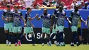 <p>Tiga Gol Aston Villa dicetak oleh E. Konsa (27'), M. Diaby (32') dan M. Cash (37'). (AP Photo/Julio Cortez)</p>