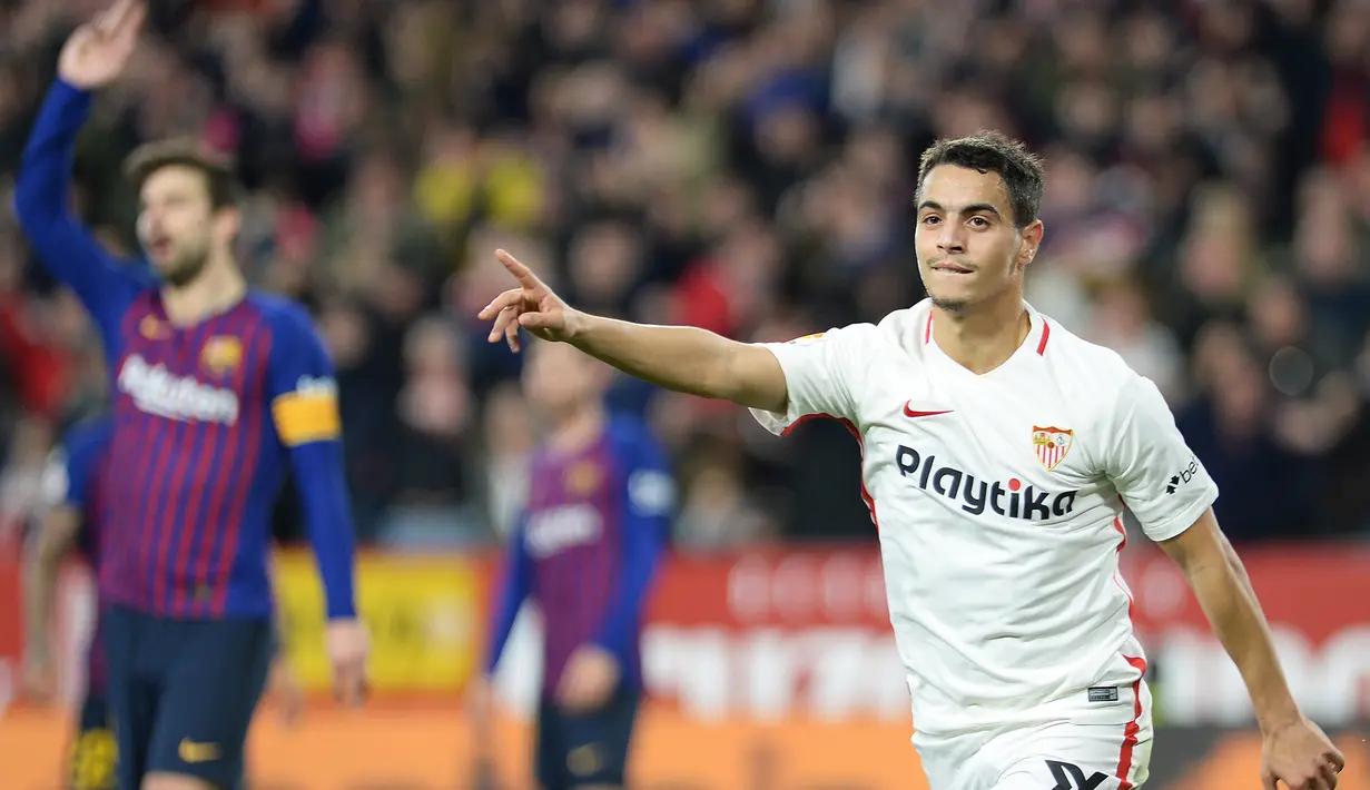 3. Wissam Ben Yedder (Sevilla) - 6 gol (AFP/Cristina Quicler)